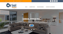 Desktop Screenshot of oriolfinques.com